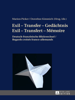 cover image of Exil – Transfer – Gedaechtnis / Exil – Transfert – Mémoire